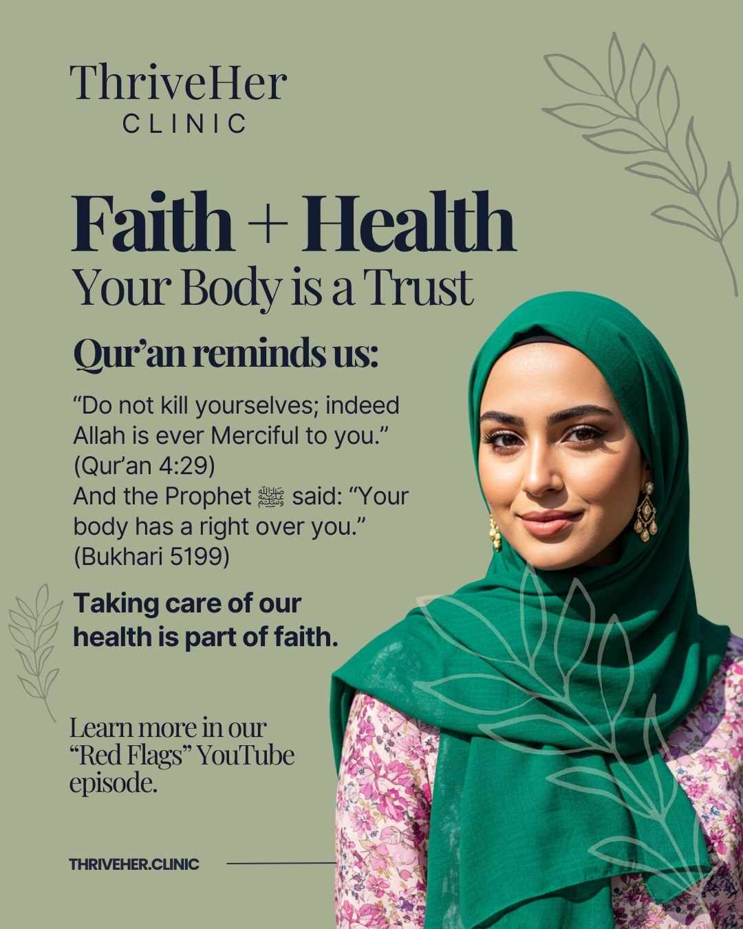 Faith + Health - Your Body is a Trust