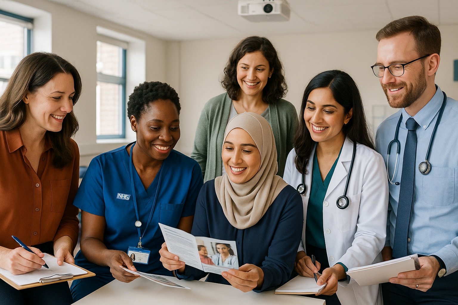Diverse women representing cultural inclusivity in healthcare
